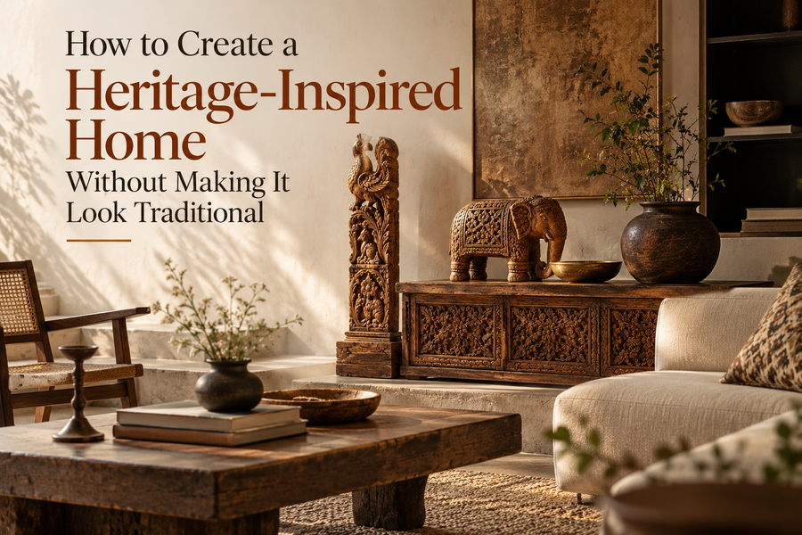 How to Create a Heritage-Inspired Home Without Making It Look Traditional