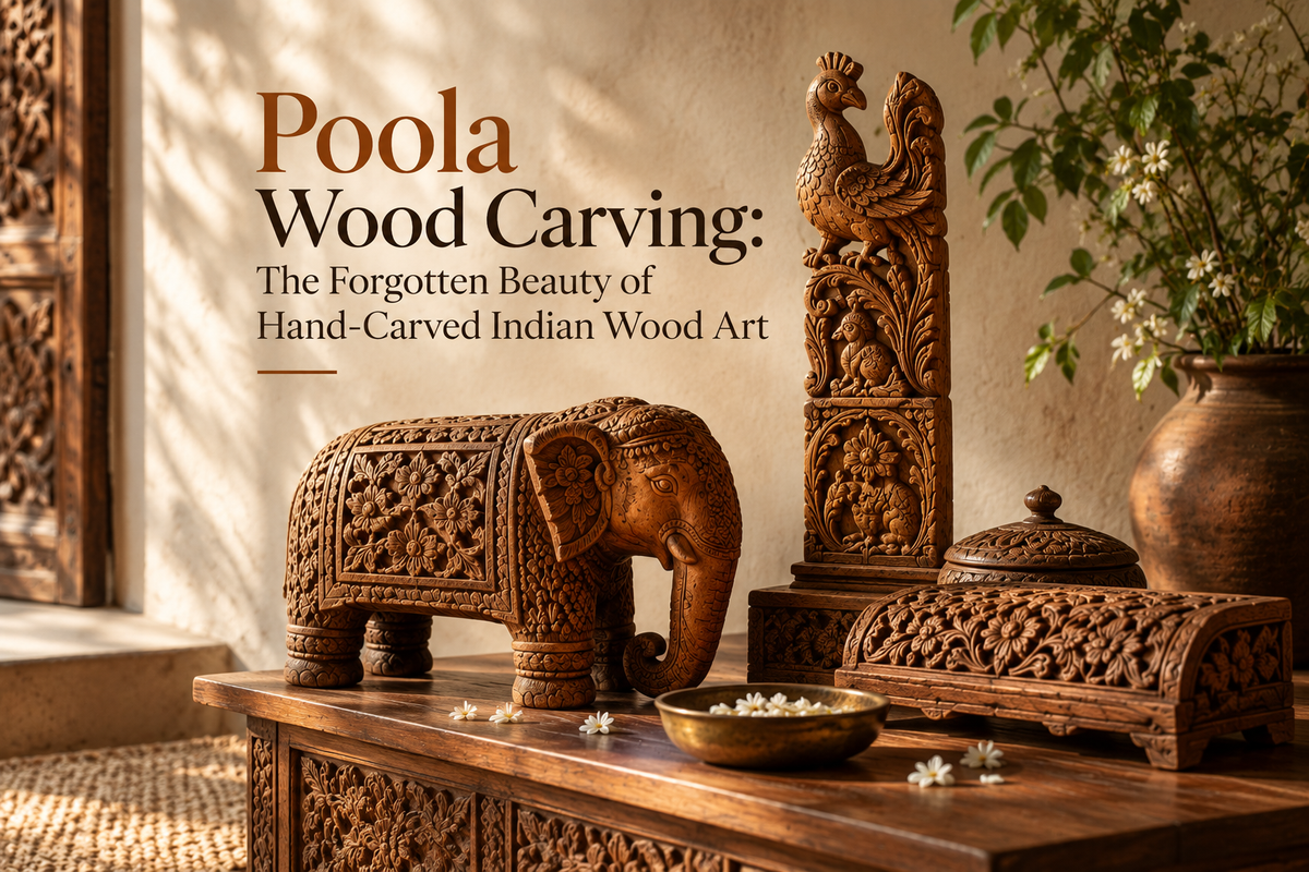 Poola Wood Carving: The Forgotten Beauty of Hand-Carved Indian Wood Art