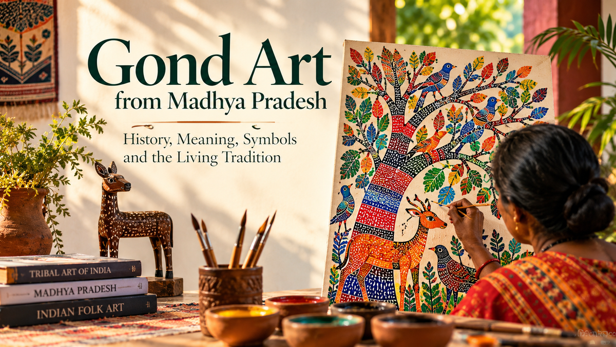 Gond Art from Madhya Pradesh: History, Meaning, Symbols and the Living Tradition