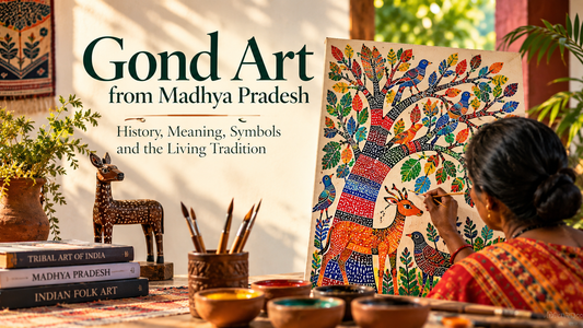 Gond Art from Madhya Pradesh: History, Meaning, Symbols and the Living Tradition
