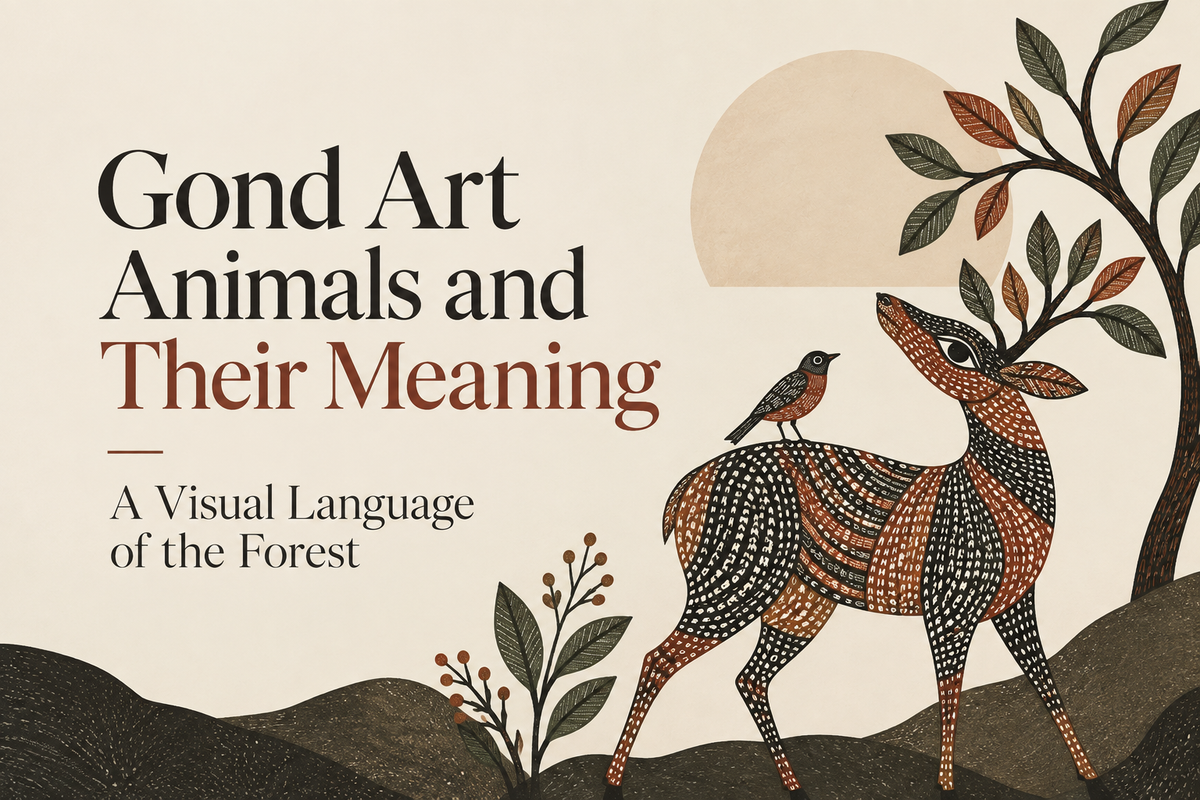 Gond Art Animals and Their Meaning: A Visual Language of the Forest
