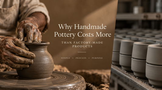 Why Handmade Pottery Costs More Than Factory-Made Products