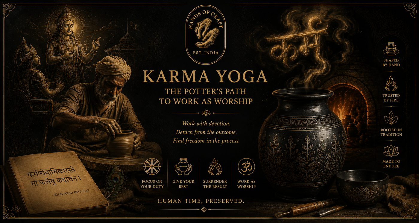 Karma Yoga: The Potter's Path to Work as Worship