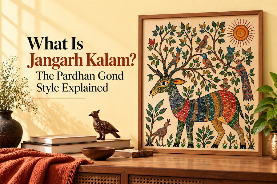 What Is Jangarh Kalam? The Pardhan Gond Style Explained