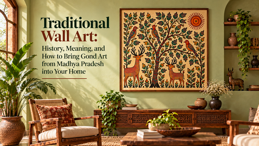 Traditional Wall Art: History, Meaning, and How to Bring Gond Art from Madhya Pradesh into Your Home