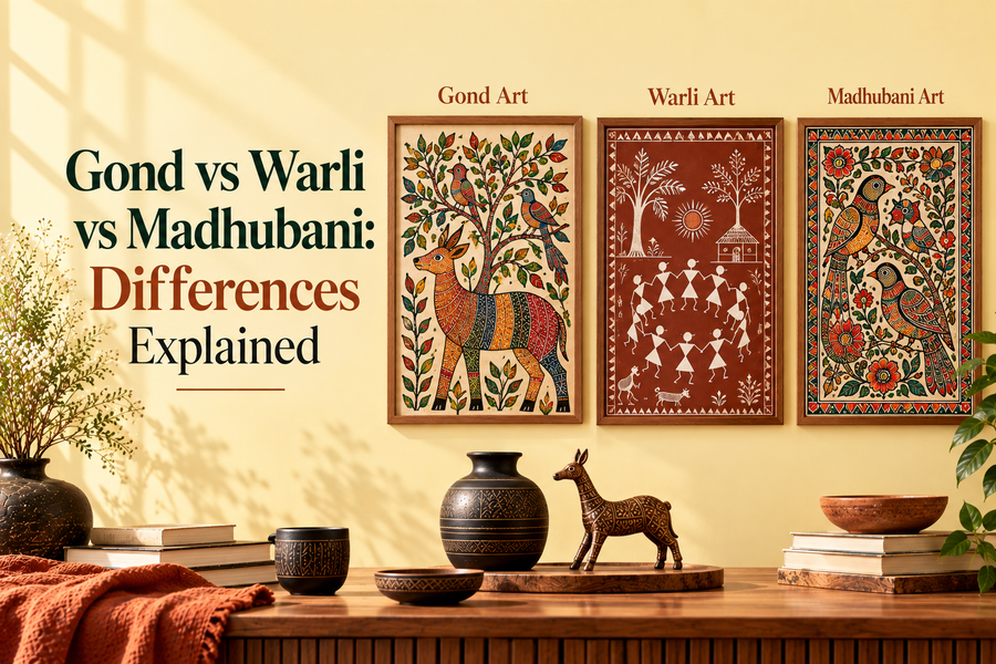 Gond vs Warli vs Madhubani