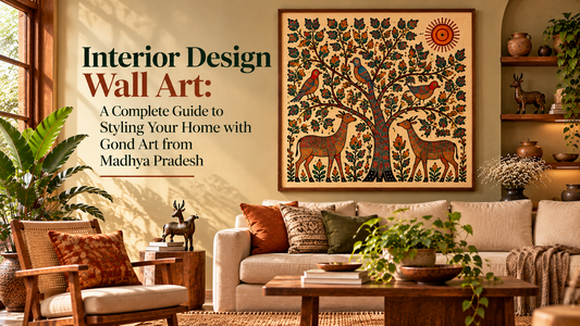Interior Design Wall Art: A Complete Guide to Styling Your Home with Gond Art from Madhya Pradesh