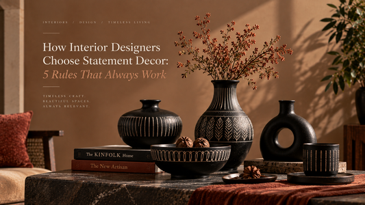 How Interior Designers Choose Statement Decor: 5 Rules That Always Work