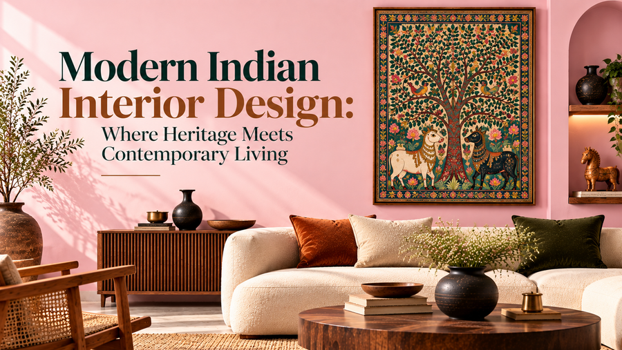 Modern Indian Interior Design: Where Heritage Meets Contemporary Living