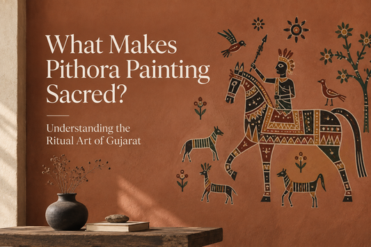 What Makes Pithora Painting Sacred? Understanding the Ritual Art of Gujarat