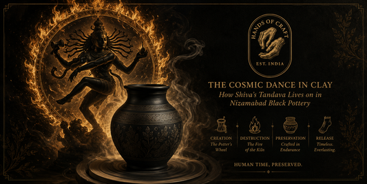 How Shiva’s Tandava is Reflected in Nizamabad Black Pottery : The Cosmic Dance in Clay