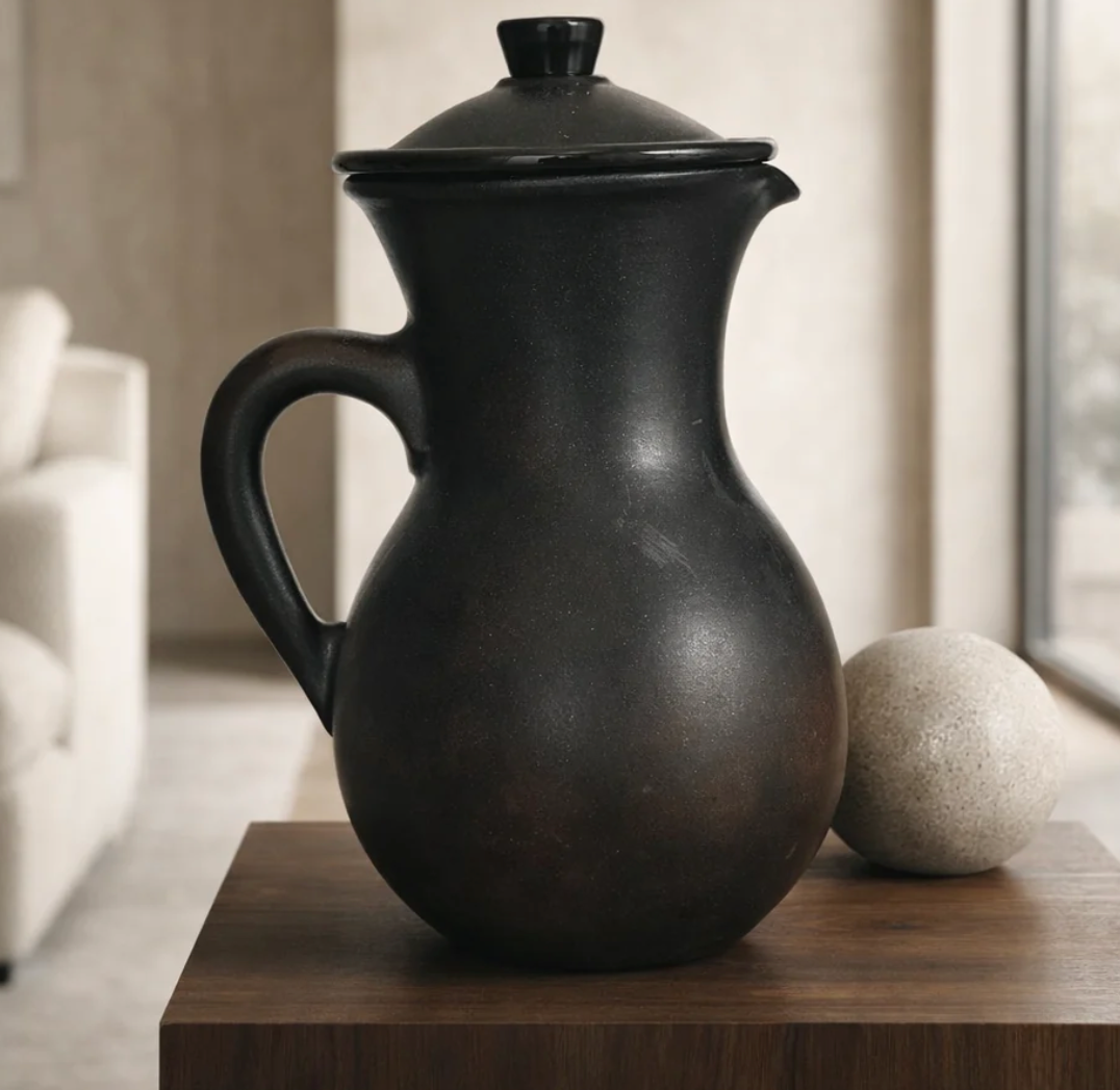 Jugs & Pitchers Black Pottery of Nizamabad, Azamgarh | Handcrafted