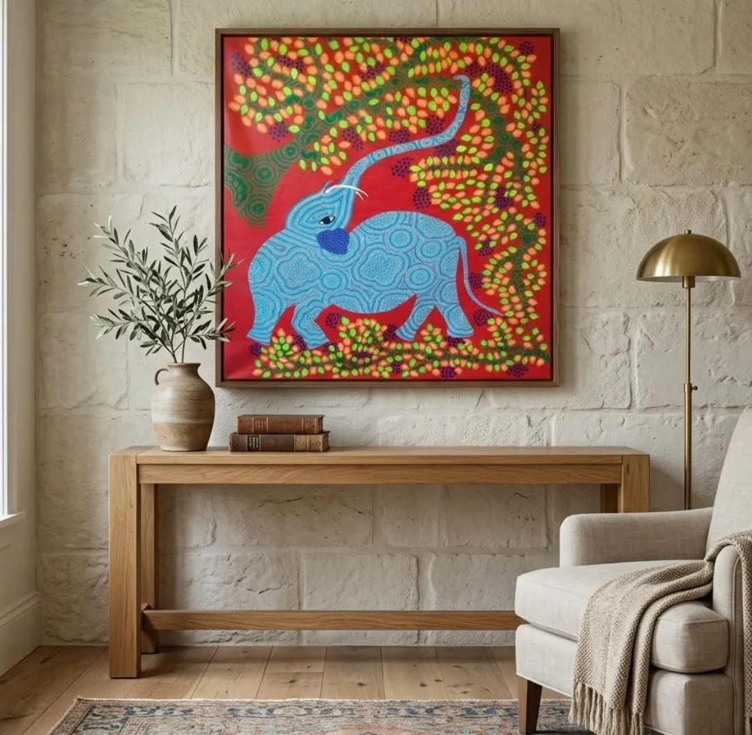 Animal Pithora Paintings of Chhota Udaipur, Gujarat