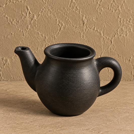 Ebony Pour | Teapot, Black Pottery | Nizamabad, Azamgarh